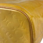 Louis Vuitton Yellow Vernis Houston Tote MM