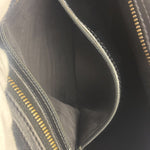 Celine Coated Canvas Stripped Macadam Crossbody