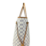 Louis Vuitton Damier Azur Neverfull MM w/ Pouch