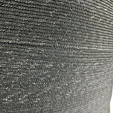 Fendi Black Straw Roma 1925 Tote
