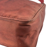 Prada Vintage Burgundy Nylon Pochette