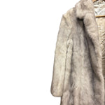 Vintage Rotiny Light Grey Mink Fur Coat