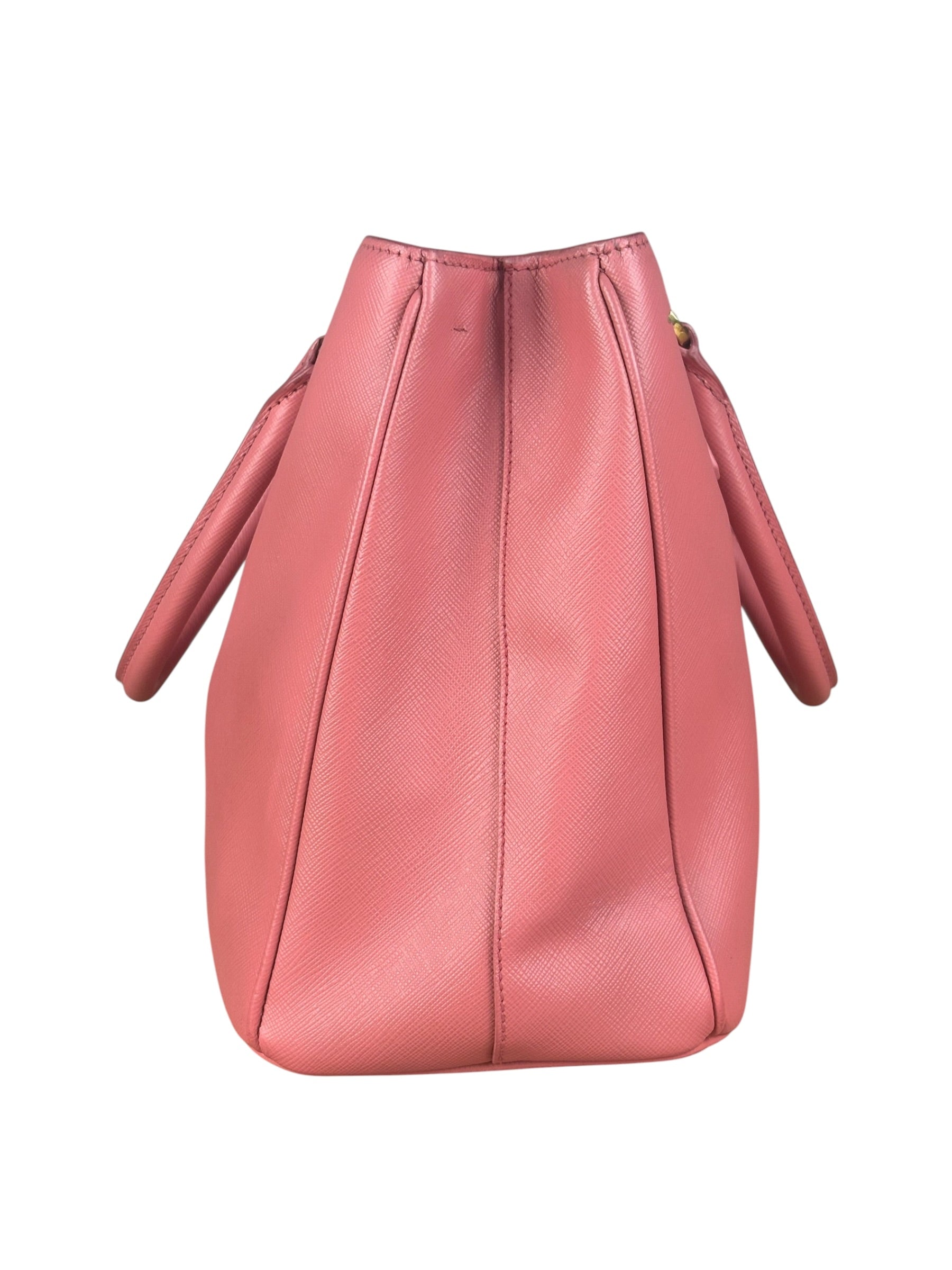 Prada Pink Galleria Saffiano Leather Tote