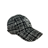 Saint Laurent SL Tweed Embroidered Baseball Cap