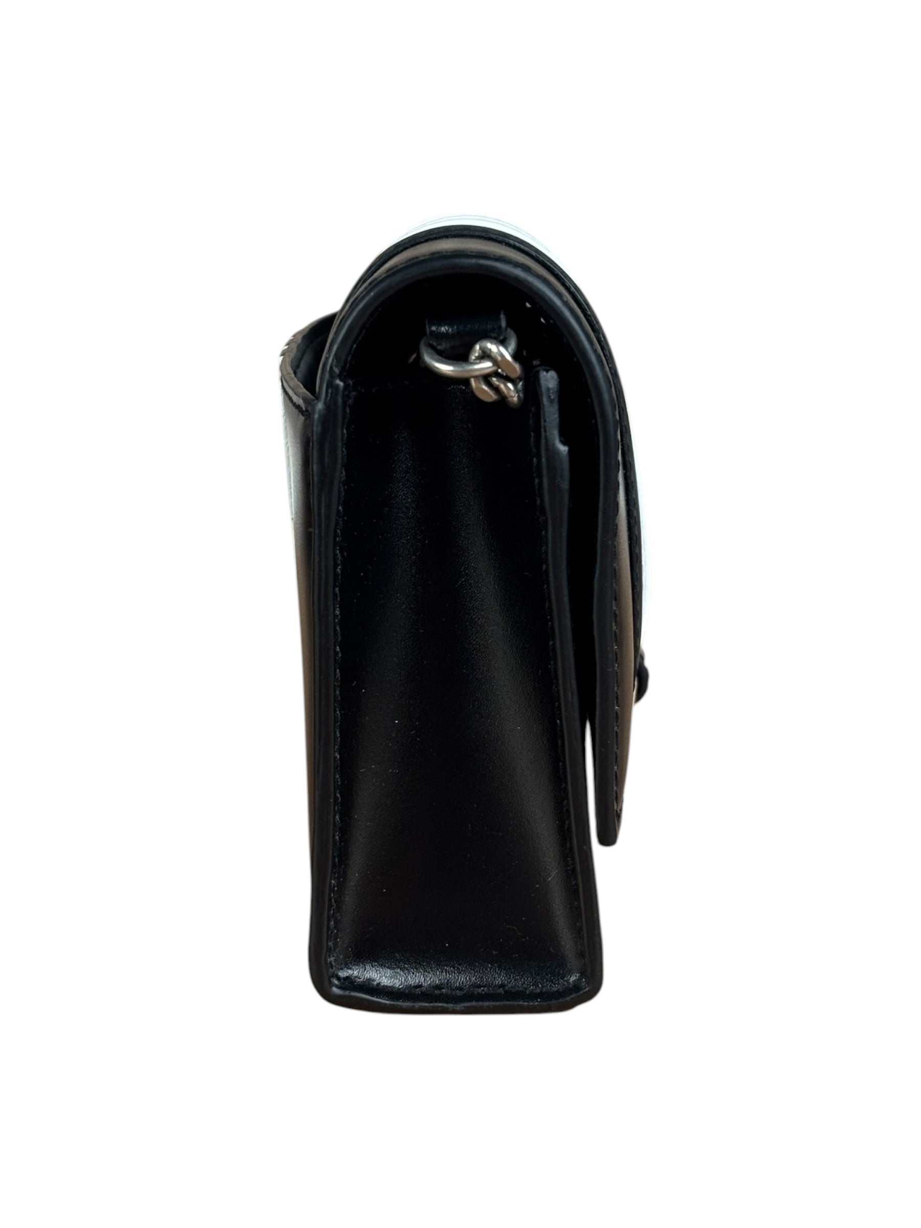 Balenciaga x Adidas Black Hourglass Wallet on Chain