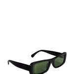 Chanel Grey/Green Rectangular 71687A Sunglasses
