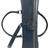 Christian Dior Vintage Navy Oblique Travel Bag