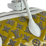 Louis Vuitton Yellow Monogram Bouclettes Speedy Round Handbag Spring 2012