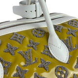 Louis Vuitton Yellow Monogram Bouclettes Speedy Round Handbag Spring 2012