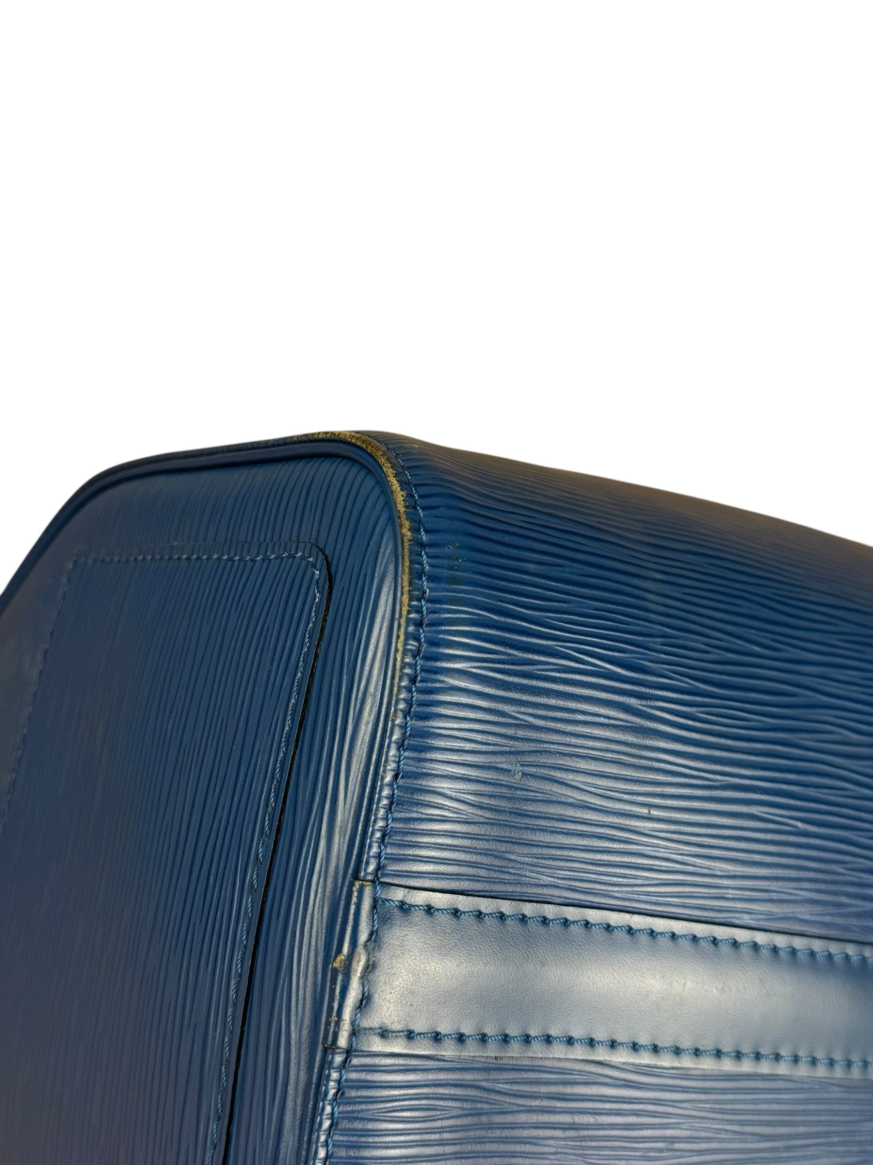 Louis Vuitton Vintage Blue Epi Speedy 25