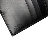 Prada Black Leather Bi-Fold Wallet
