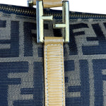Fendi FF Canvas Top Handle Zip Tote