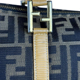 Fendi FF Canvas Top Handle Zip Tote