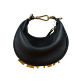 Fendi Fendigraphy Nano Black Leather Bag