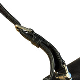 Balenciaga Crush Sling Shoulder Bag Black Leather