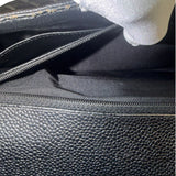Chanel Black Quilted Leather Jumbo Classic Flap Bag 2009