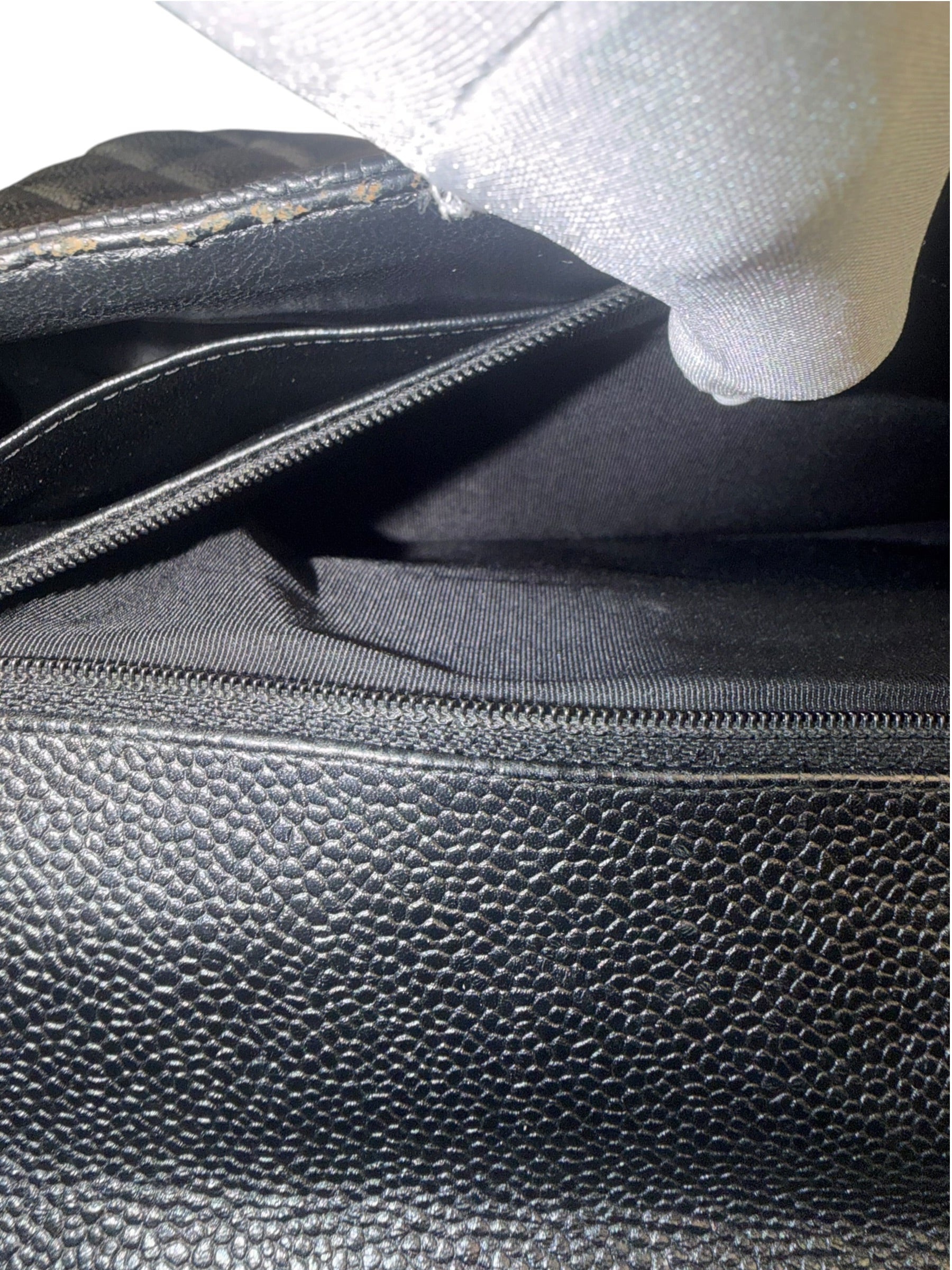 Chanel Black Quilted Leather Jumbo Classic Flap Bag 2009