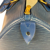 Louis Vuitton Blue Epi Leather Speedy 30