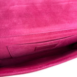 Saint Laurent Pink Leather Y Ligne Clutch