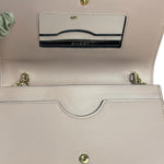 Gucci Light Pink Leather GG Matelasse Chain Wallet