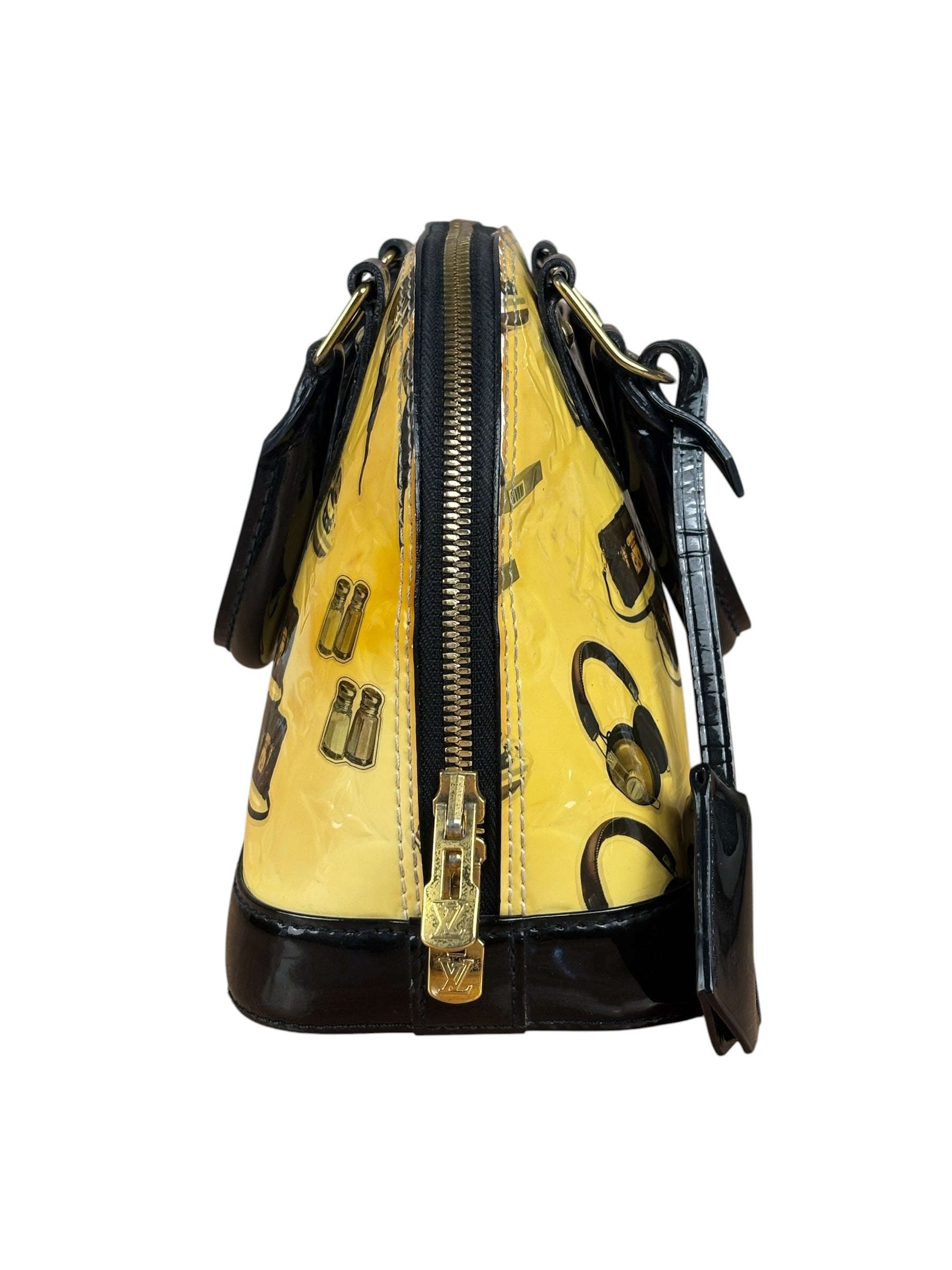 Louis Vuitton Alma BB Vernis Leather Stickers