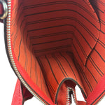 Louis Vuitton Red Monogram Empreinte Mini Pont-Neuf Two-Way Tote