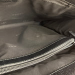 Gucci Vintage Black Leather Shoulder Tote