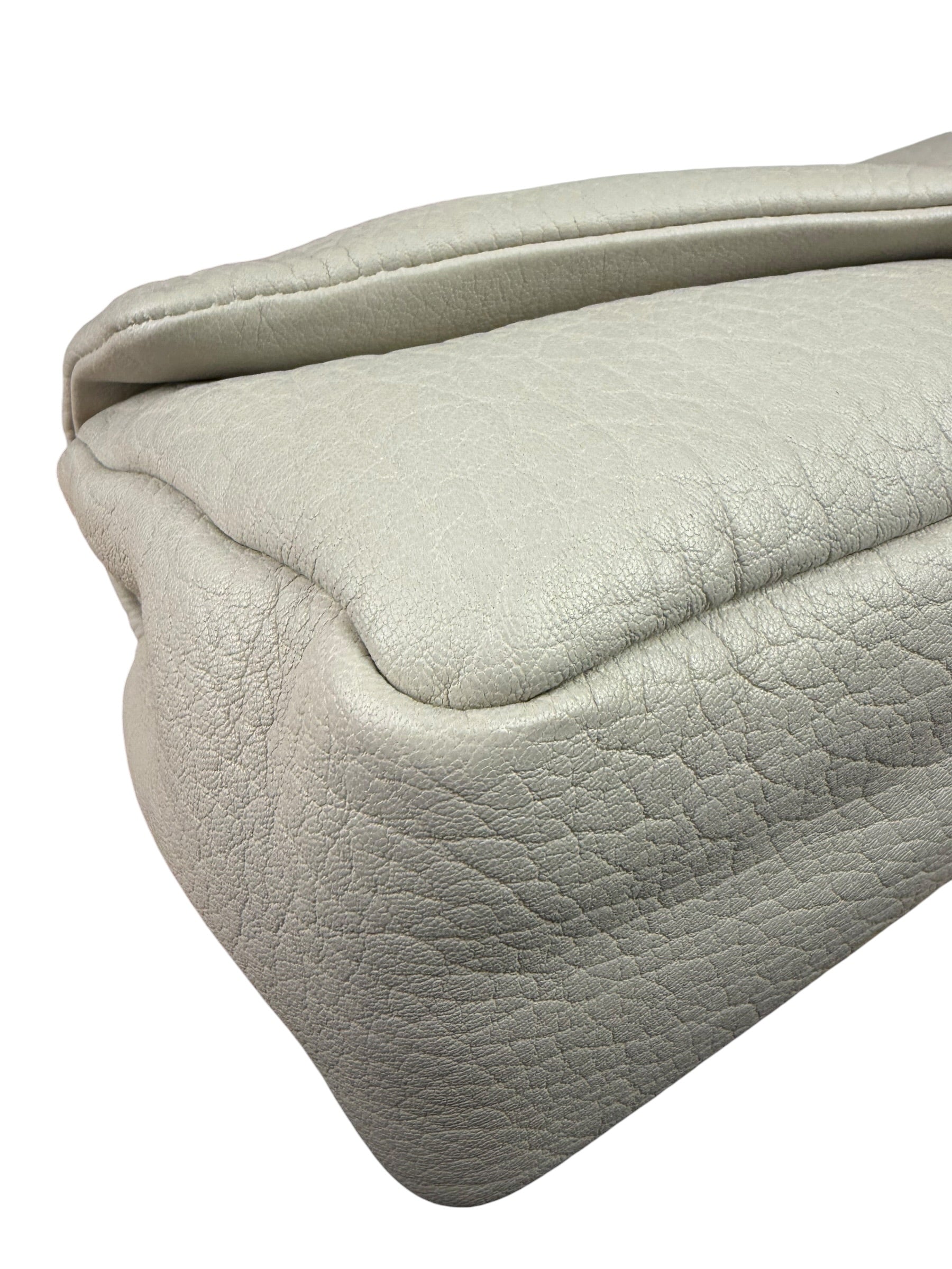 YSL Calypso Crema Soft Flap Bag