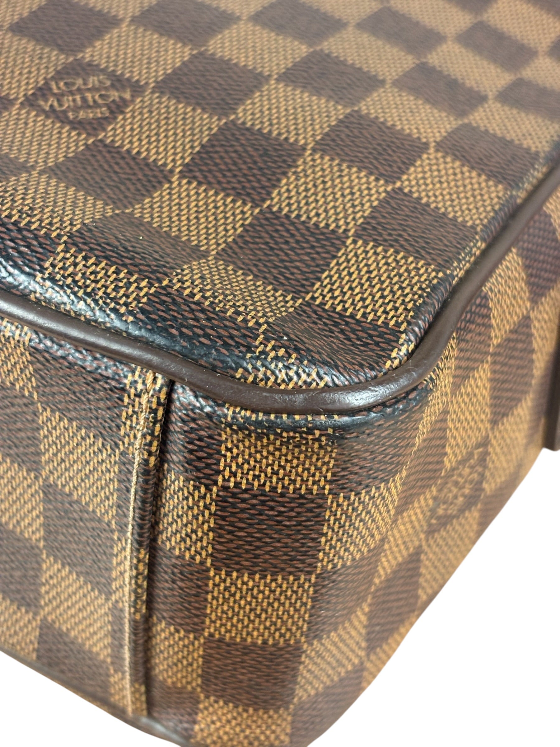 Louis Vuitton Damier Ebene Shelton Messenger Shoulder Bag MM