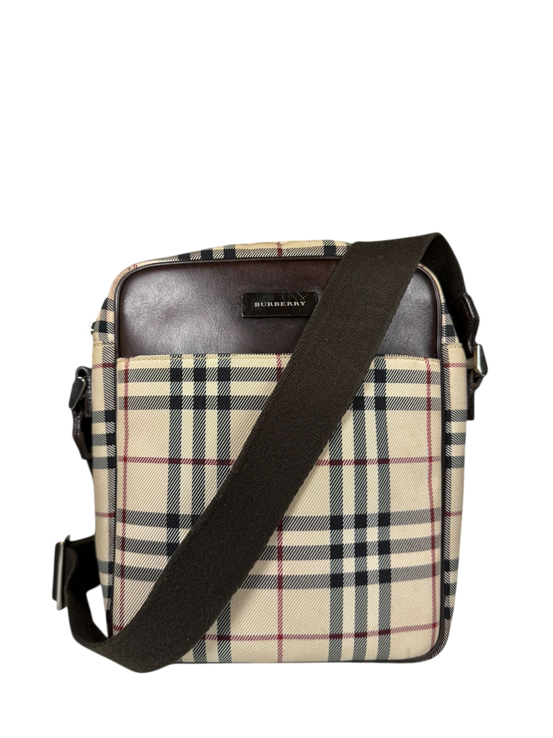 Burberry Nova Check Small Crossbody Bag