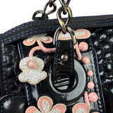 Fendi Patent Leather Romanesque B Buckle Bag