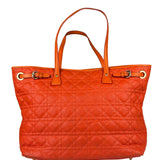 Christian Dior Panarea Cannage Quilted Leather Tote