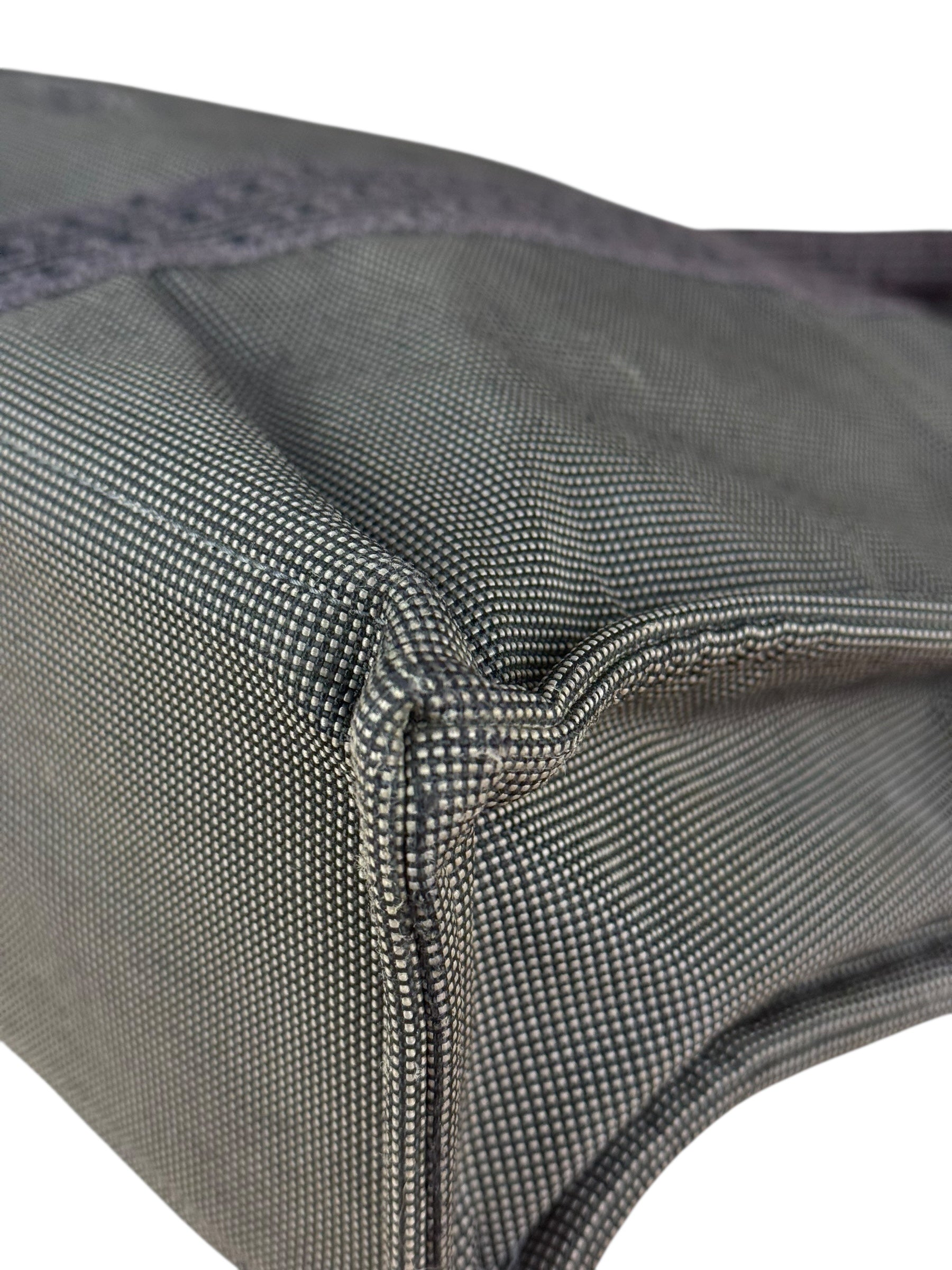 Hermes Herline Canvas Tote Grey