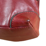 Chanel Red Quilted Leather Chain Shoulder Bag 2007