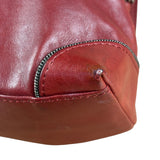 Chanel Red Quilted Leather Chain Shoulder Bag 2007