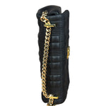 Burberry Black Quilted Leather Lola Shoulder Bag