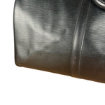 Louis Vuitton Noir Epi Leather Keepall 55