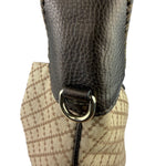 Gucci Brown Leather Trim Jackie 1961 Hobo Bag
