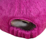 Gucci Fuzzy Fuchsia Baseball Hat