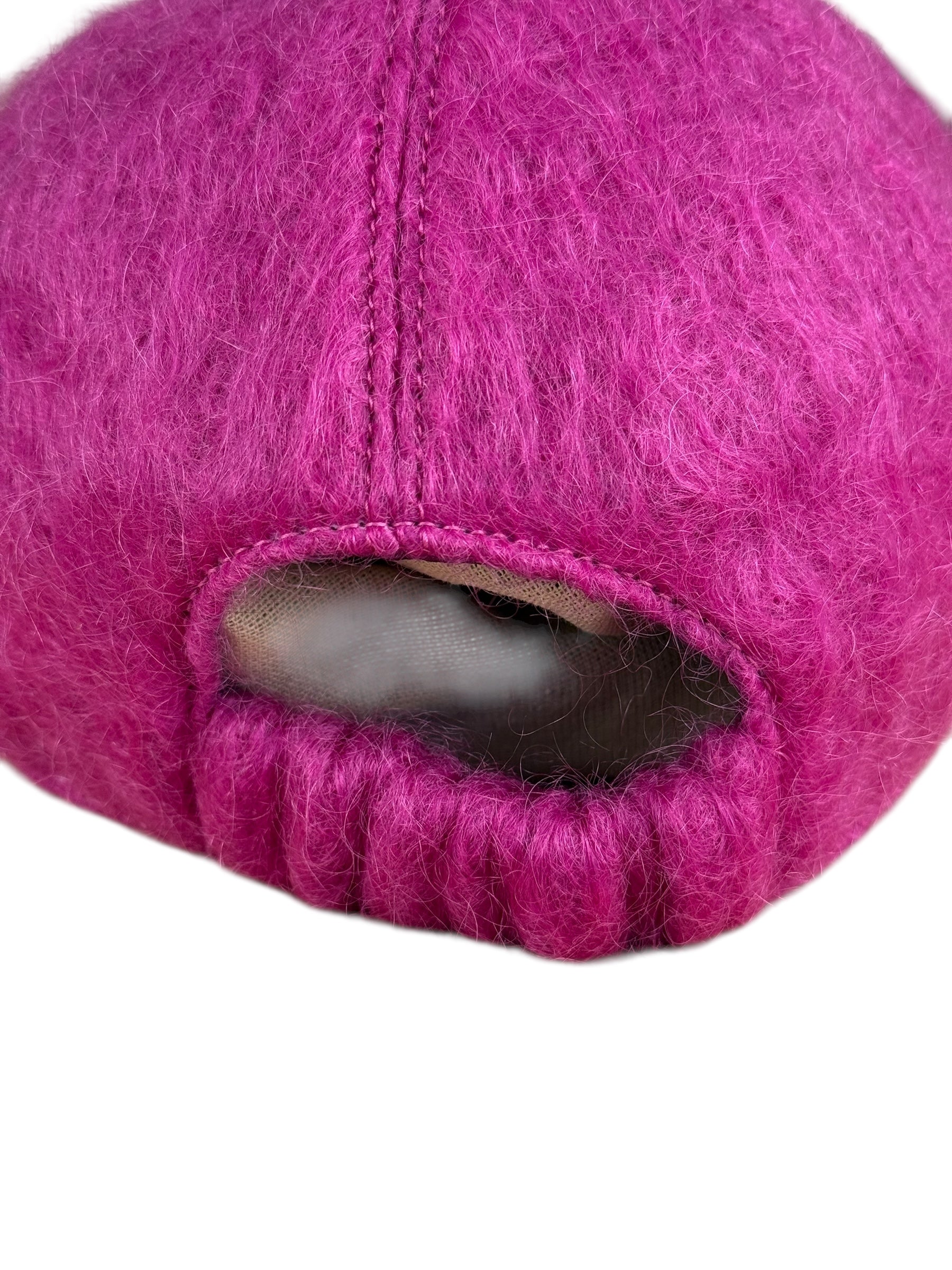 Gucci Fuzzy Fuchsia Baseball Hat