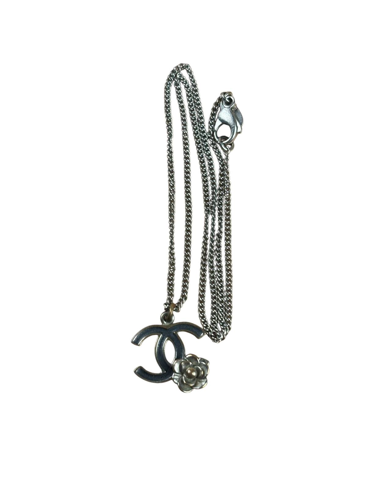 Chanel CC Camellia Pendant Necklaces