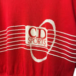 Christian Dior Sport Red Vintage Logo Sweater
