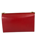 Yves Saint Laurent Red Leather Medium Kate Shoulder Bag