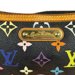 Louis Vuitton Black Murakami Monogram Pochette