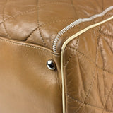 Chanel Camel Quilted Lambskin East-West Large Chain Tote 2008