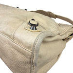Balenciaga Cream Leather Le City Bag