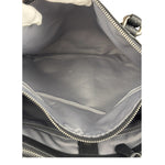 Coach Vintage Black Peyton Leather Jordan Double Zip Shoulder Bag