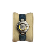 Cartier Must De 21 Blue Ostrich Strap