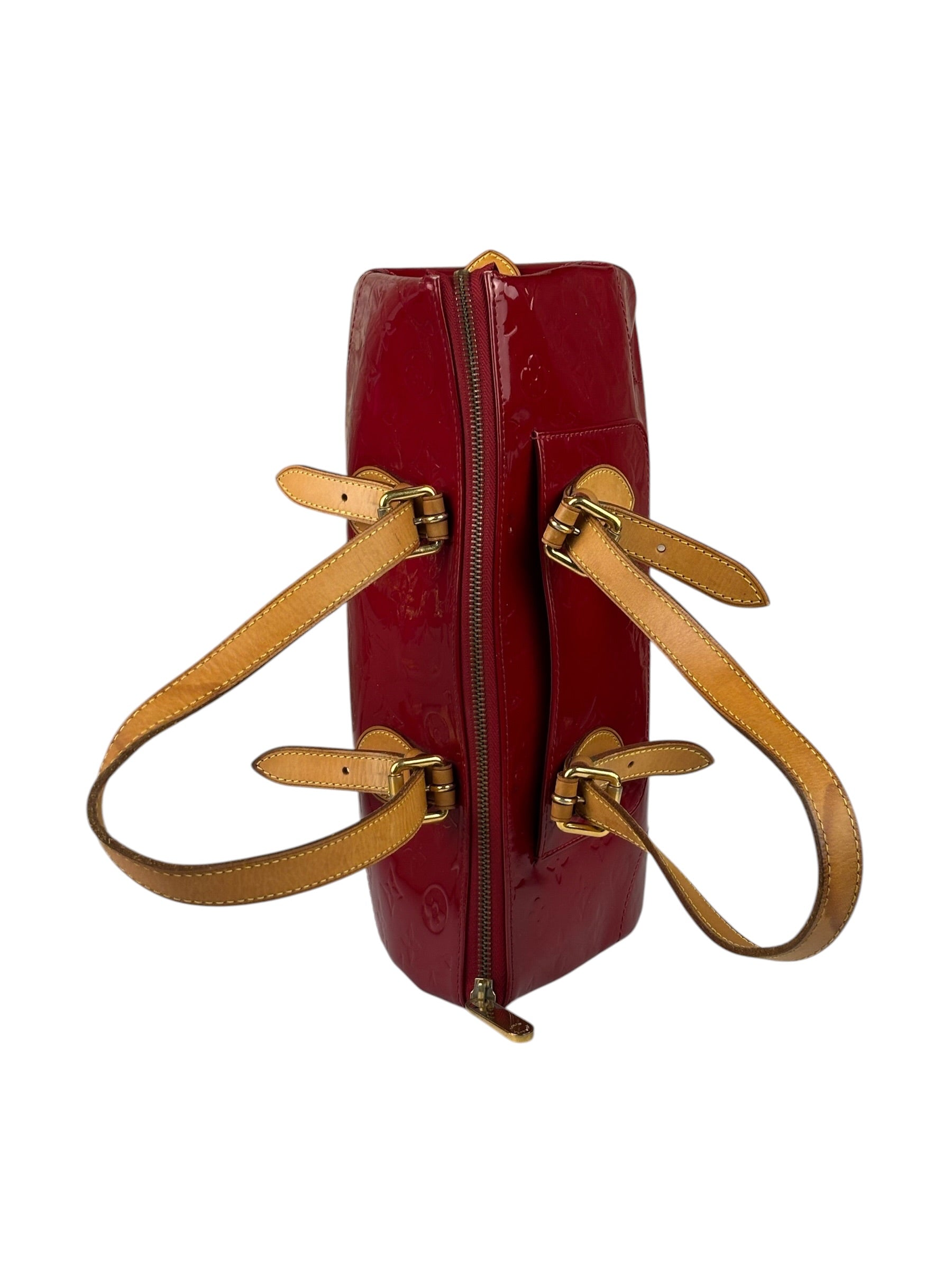 Louis Vuitton Monogram Red Vernis Rosewood Ave