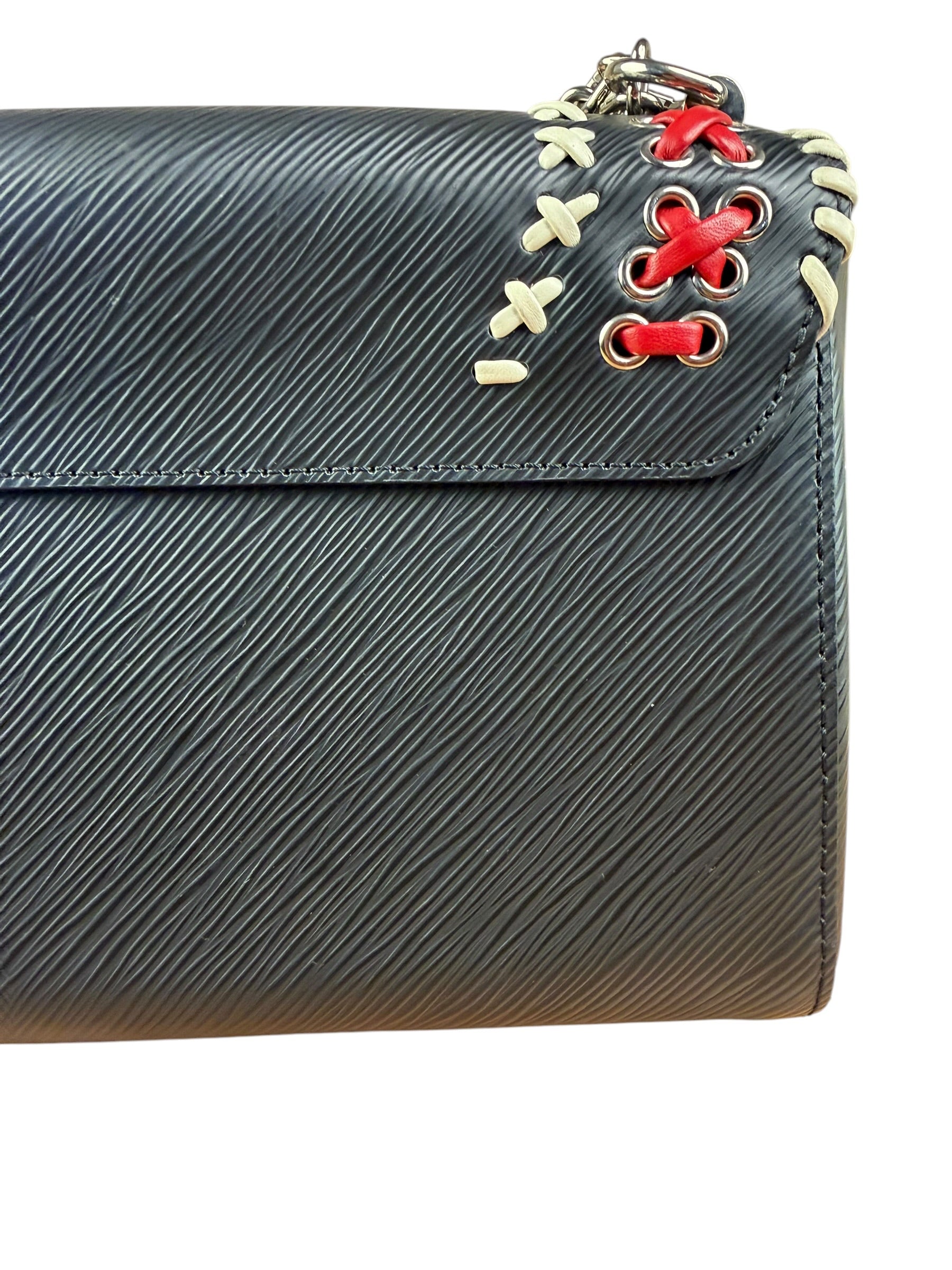 Louis Vuitton Multi Color Epi Leather Embroidered Twist Shoulder Bag